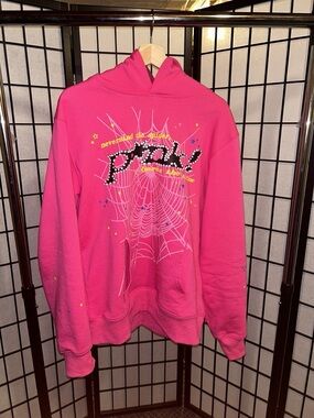 Sp5der P*NK Hoodie